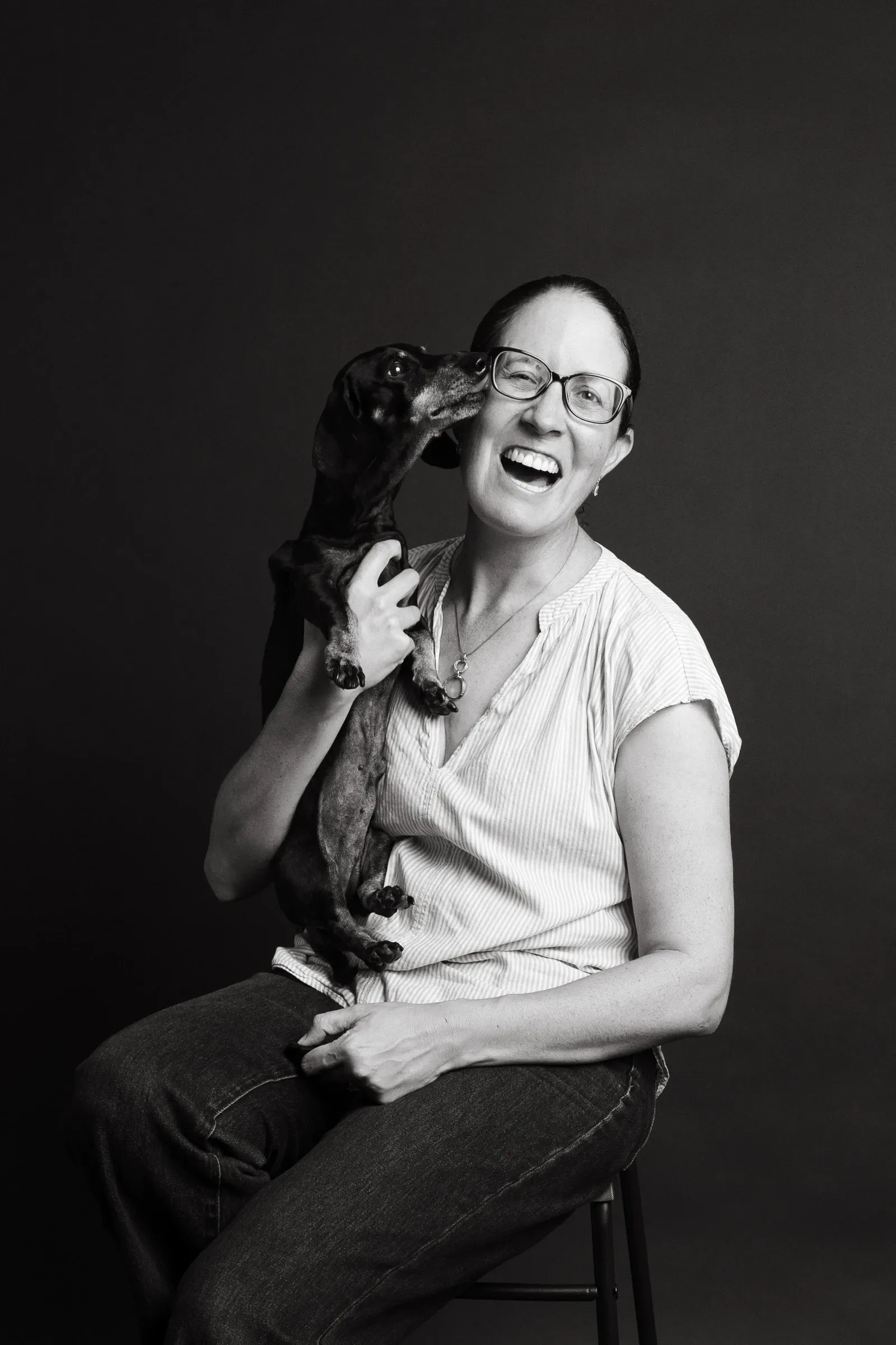 Self-portrait at Mira Mira Studios